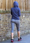 Kelly Brook Spandex Candids out ans about in London